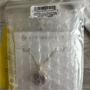 Kendra Scott k necklace. Brand new never worn